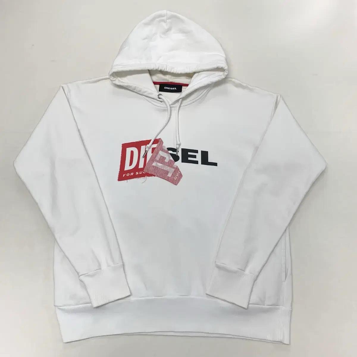 DIESEL 디젤 오버핏 후드티 (S) 2