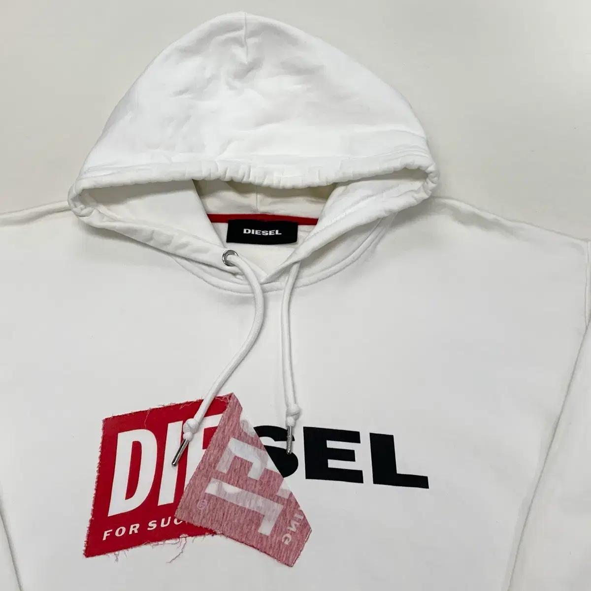 DIESEL 디젤 오버핏 후드티 (S) 3