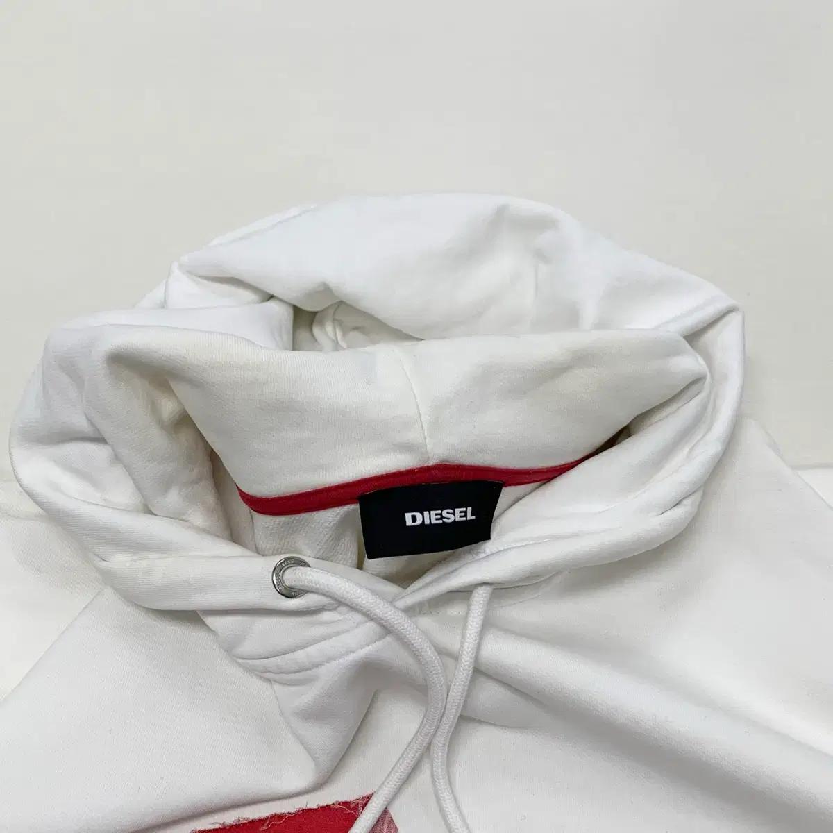 DIESEL 디젤 오버핏 후드티 (S) 6