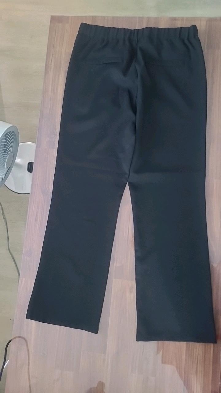 에꼴리에 블랙 밴딩 슬랙스 팬츠 3