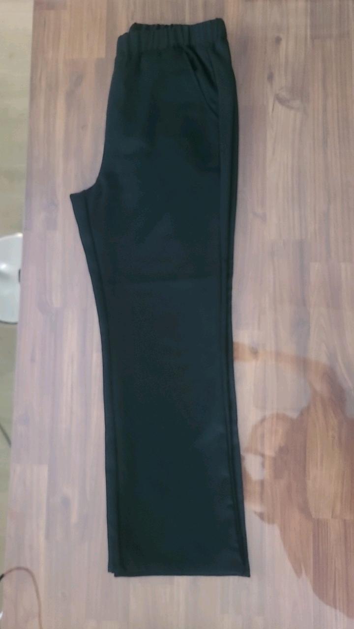 에꼴리에 블랙 밴딩 슬랙스 팬츠 5