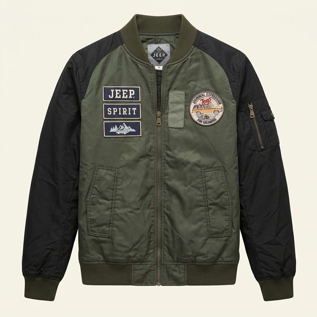 지프 스피릿 와펜 항공점퍼 카키 1