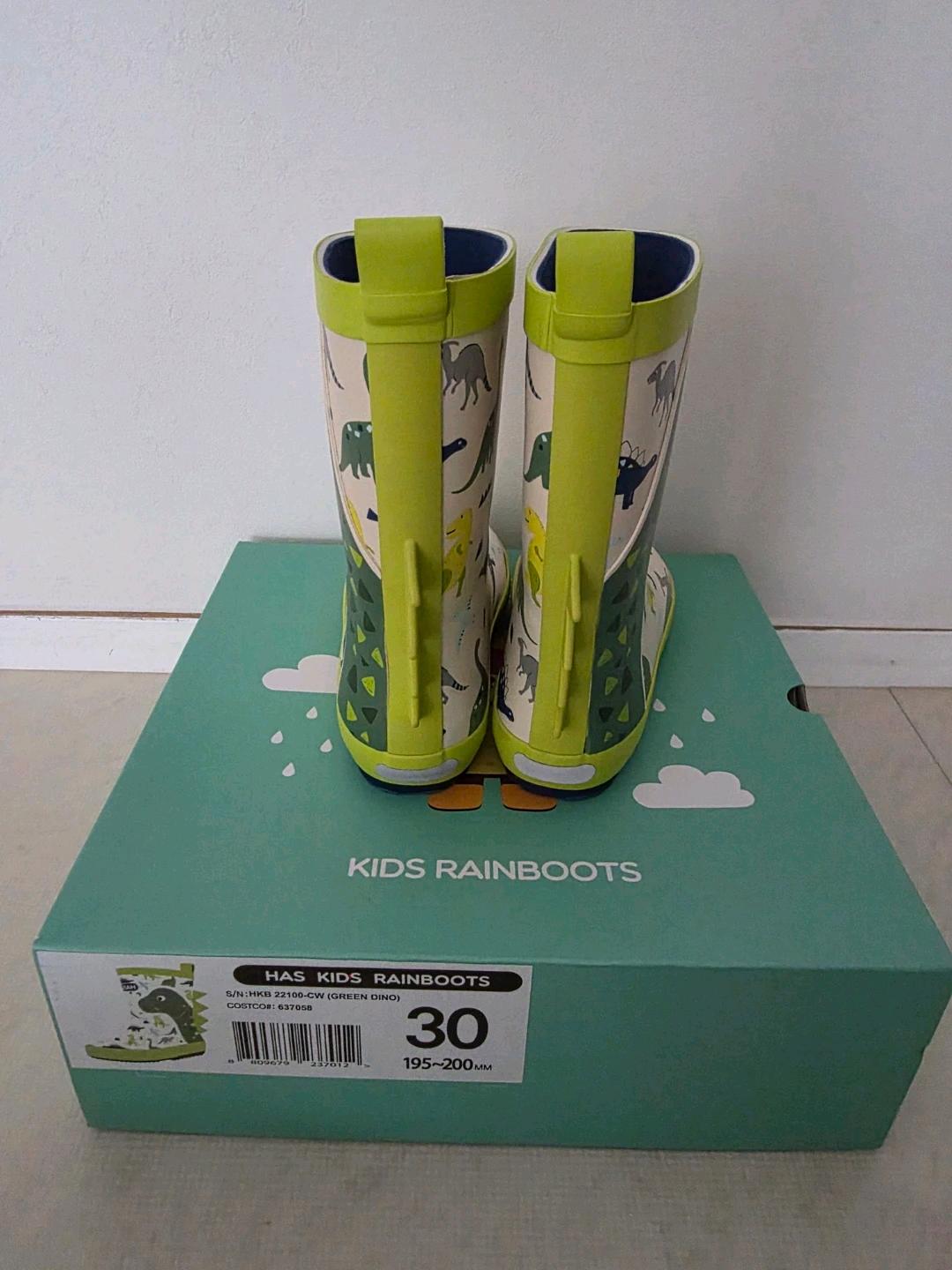 HAS 키즈 공룡 레인부츠 30 (195-200mm) 새제품 3