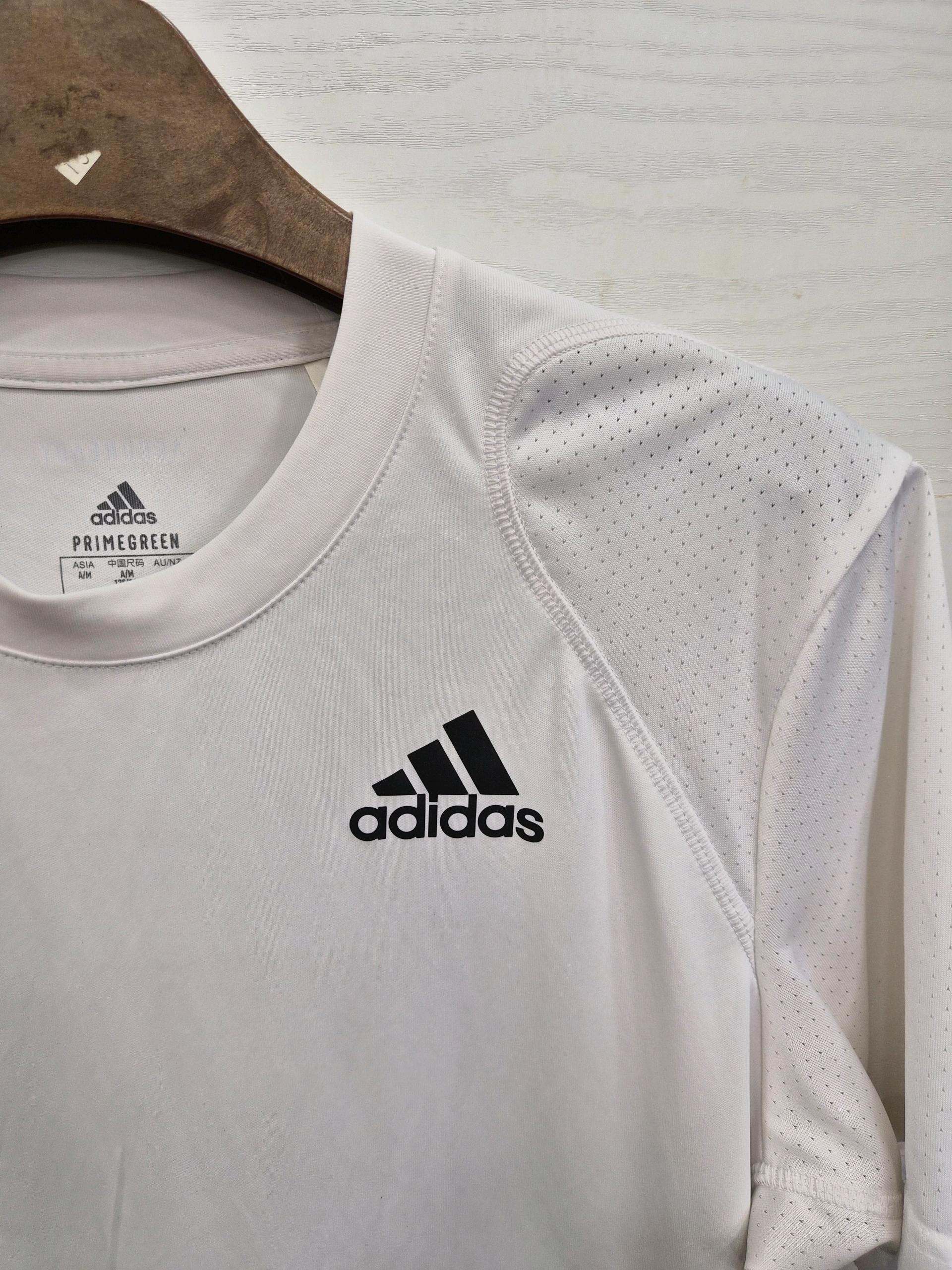 L,100)) adidas 아디다스 화이트&블랙 반팔티셔츠 ! 4
