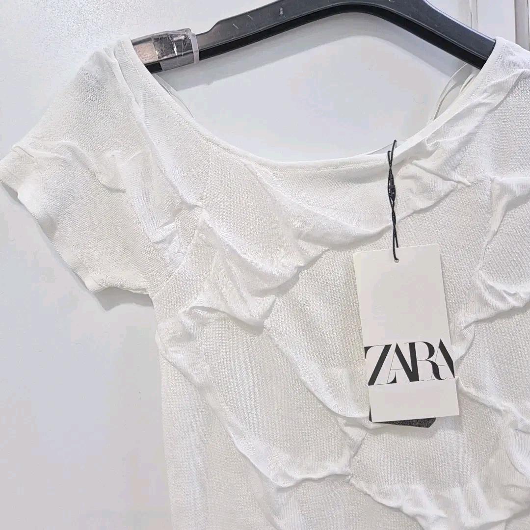 자라 언발란스 니트 탑 새상품 3