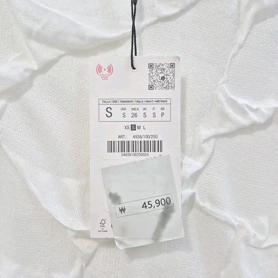 자라 언발란스 니트 탑 새상품 9