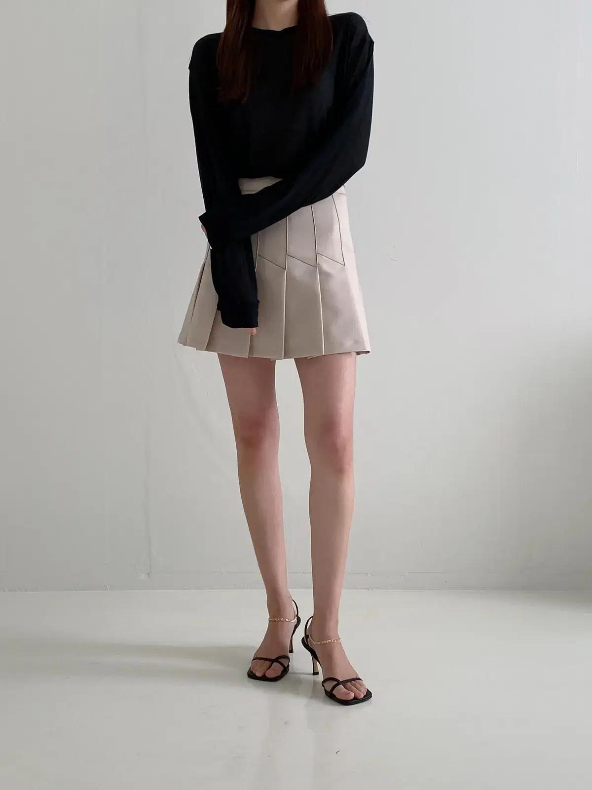 #세일 9270 슬림 금장 발찌 7cm 샌들 235 블랙 새상품 11