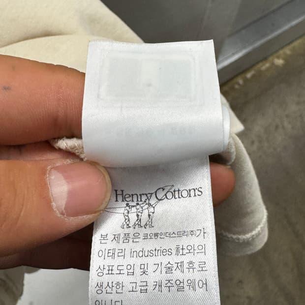 헨리코튼 반팔 티셔츠 베이지 110 7