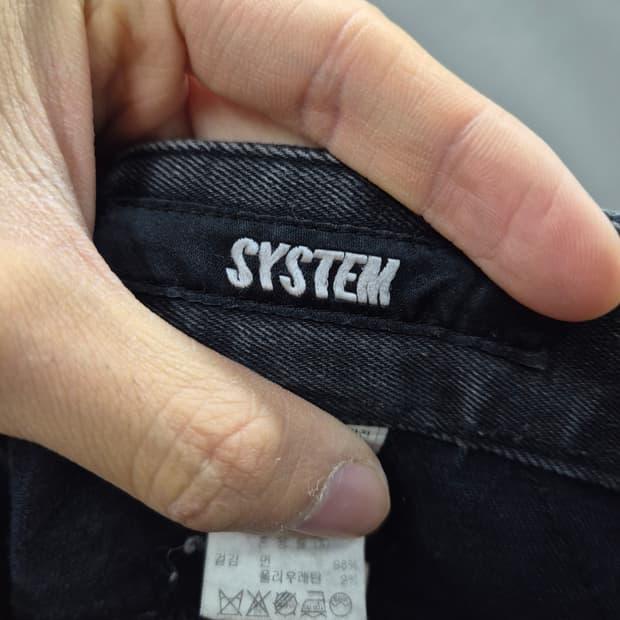 SYSTEM 블랙 라이더진 82 6