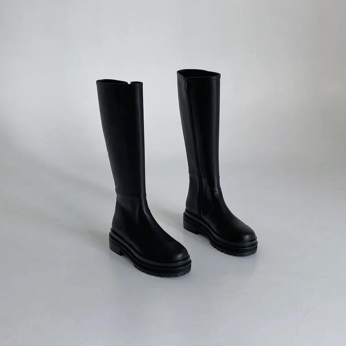 #1122 이중창 5.5cm 첼시롱부츠 240 블랙 2