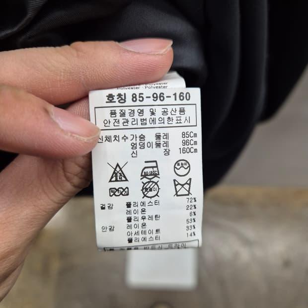 STEFANEL 블랙 플리츠 원피스 85 6