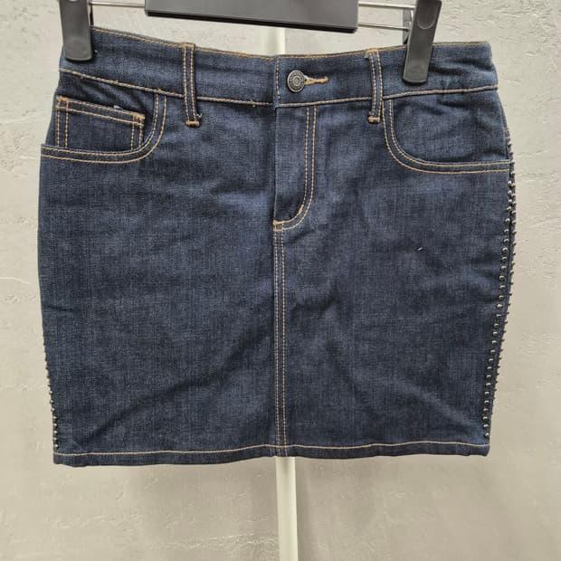 ZADIG&VOLTAIRE 데님 스터드 미니스커트 3