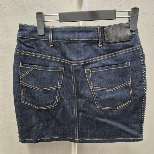 ZADIG&VOLTAIRE 데님 스터드 미니스커트 4