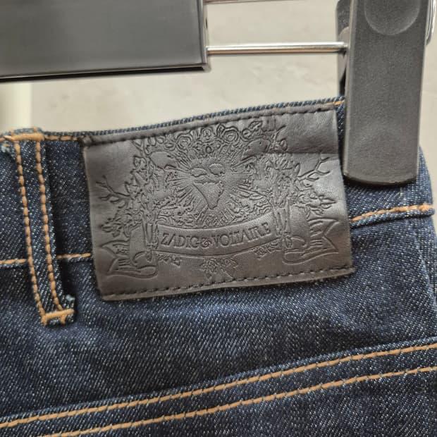 ZADIG&VOLTAIRE 데님 스터드 미니스커트 5