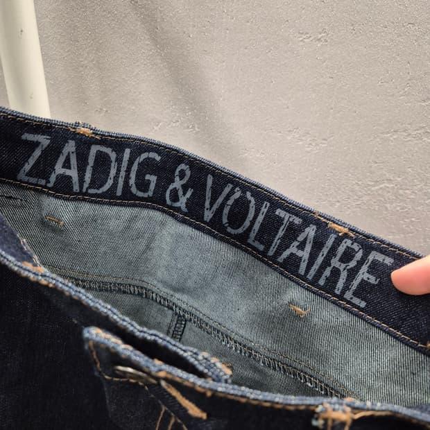 ZADIG&VOLTAIRE 데님 스터드 미니스커트 7