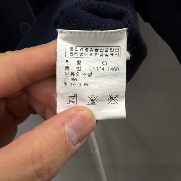 폴로 진스 반팔 후드 가디건 XS 5