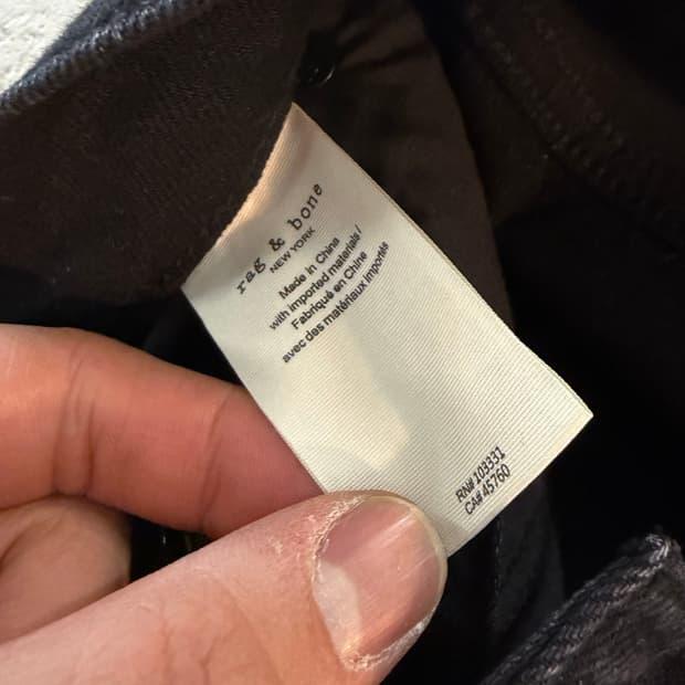 Rag & Bone 렉앤본 할로우 진 24 6