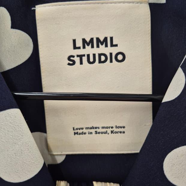 LMML STUDIO 하트 패턴 리버스 롱로브 5