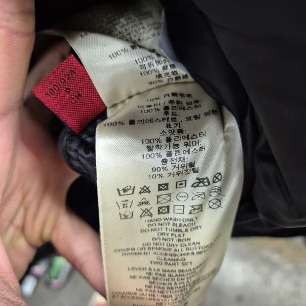 버버리 스포츠 그레이 후드 패딩 자켓 S 11