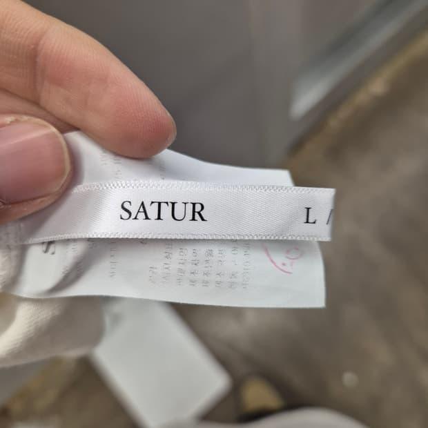 세터 SATUR 반팔 티셔츠 L 아이보리 8