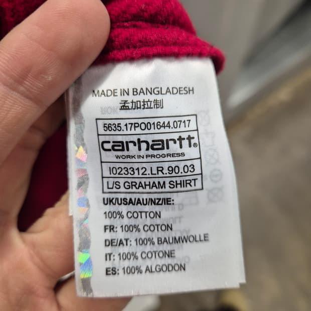 Carhartt 체크 셔츠 M 8
