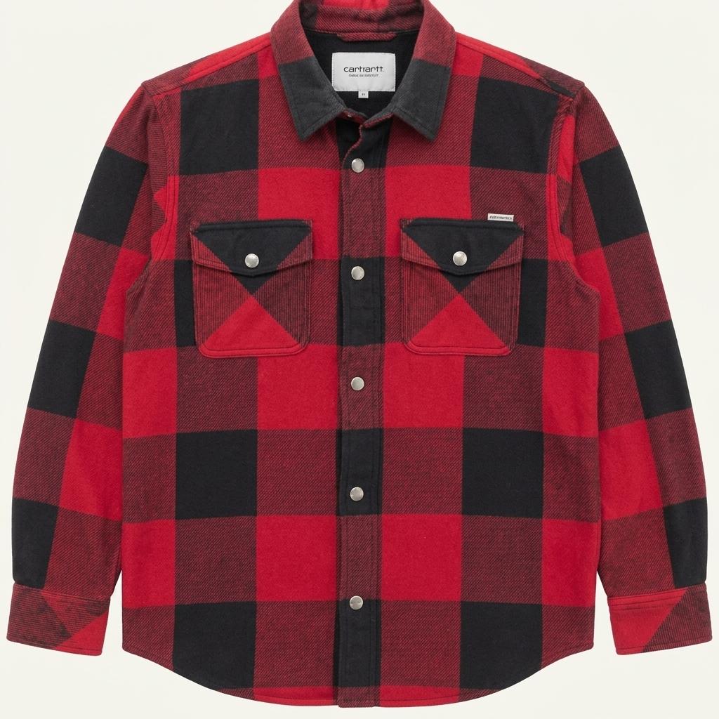 Carhartt 체크 셔츠 M 1