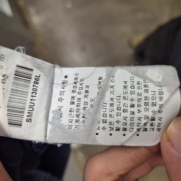 폴로 랄프로렌 네이비 색있는로고 반팔 폴로셔츠 L 10