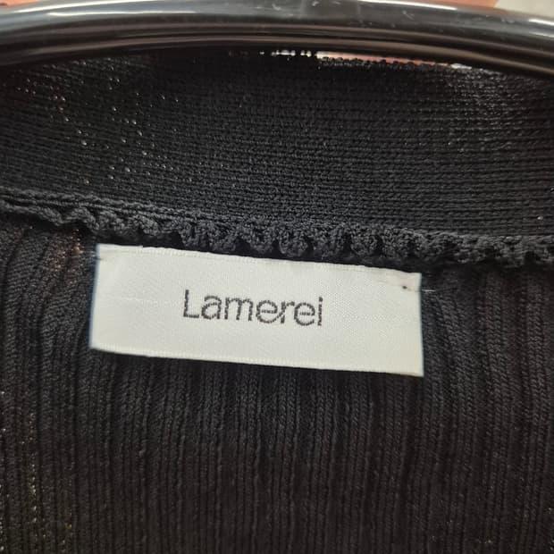 Lamerei 브이넥 가디건 블랙 Free 5