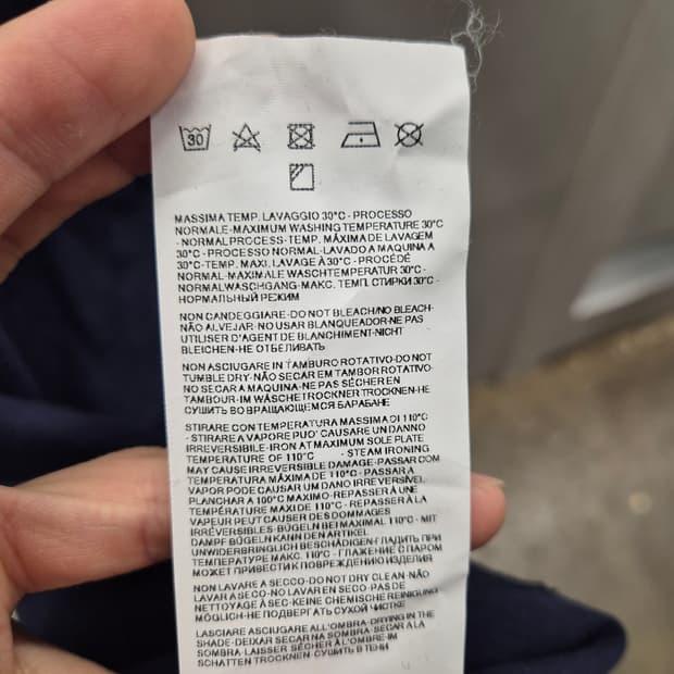 아르마니진 네이비 반팔 티셔츠 5