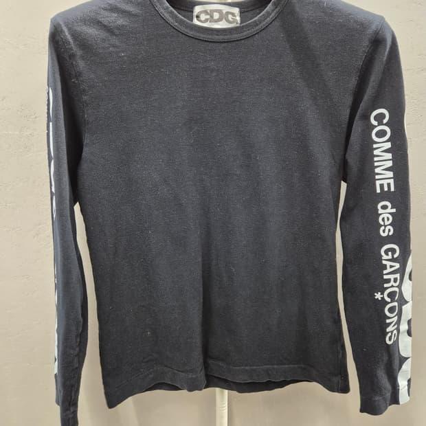 꼼데가르송 CDG 롱슬리브 티셔츠 블랙 S 3