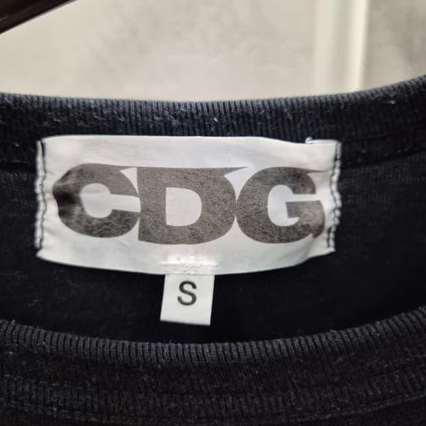 꼼데가르송 CDG 롱슬리브 티셔츠 블랙 S 6