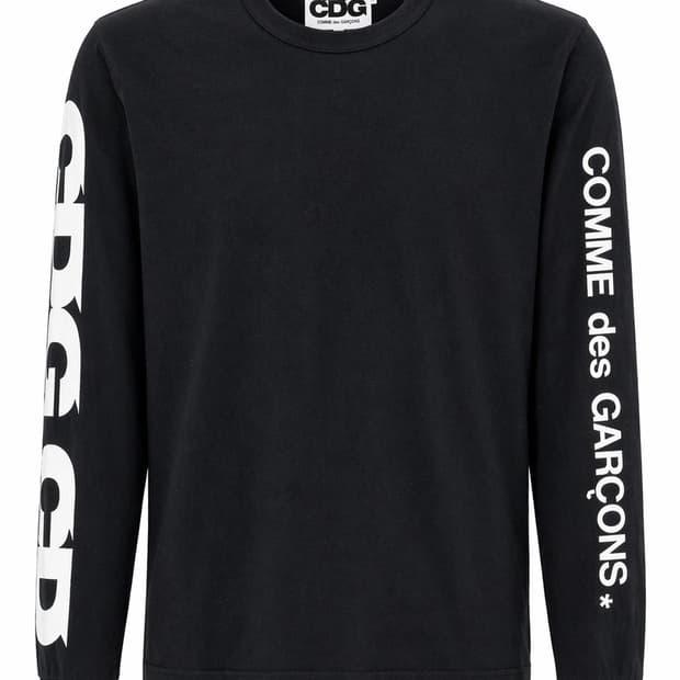 꼼데가르송 CDG 롱슬리브 티셔츠 블랙 S 2