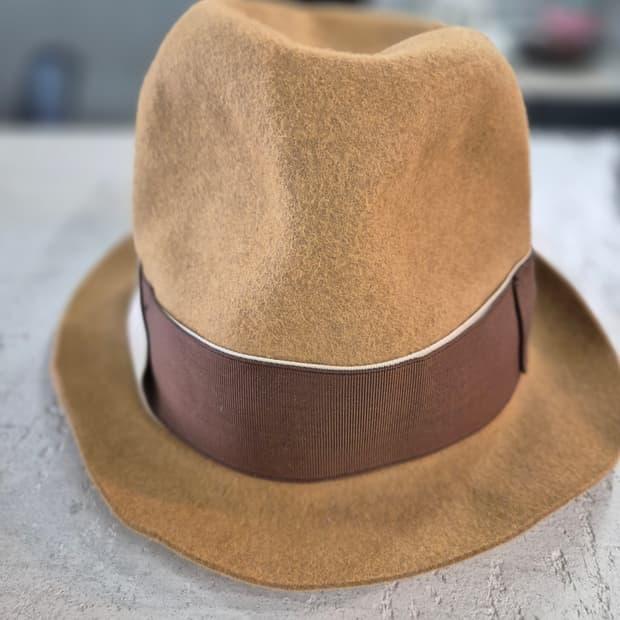 Borsalino 페도라 카멜색 10