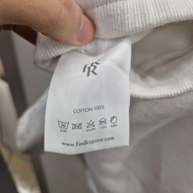 FIND KAPOOR 화이트 코튼 반바지 7