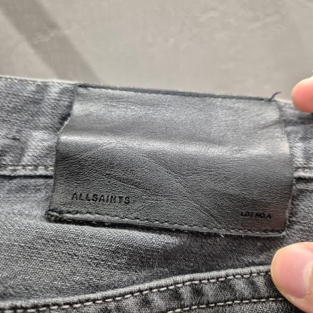 ALLSAINTS 나일 테이퍼핏 그레이진 W28 5