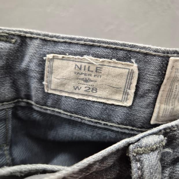 ALLSAINTS 나일 테이퍼핏 그레이진 W28 7