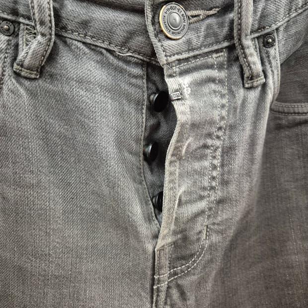 ALLSAINTS 나일 테이퍼핏 그레이진 W28 6