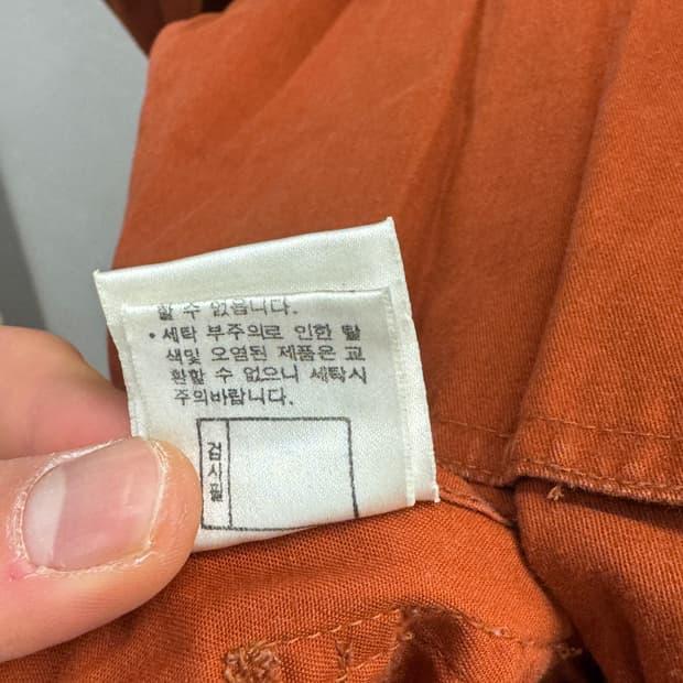 80s 폴로 랄프로렌 빈티지 깃발 오렌지색 자켓 M 7