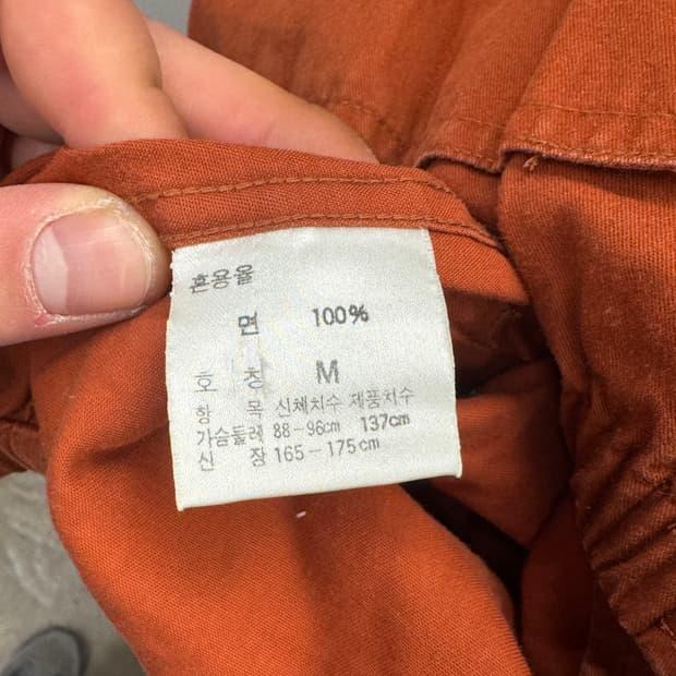 80s 폴로 랄프로렌 빈티지 깃발 오렌지색 자켓 M 8
