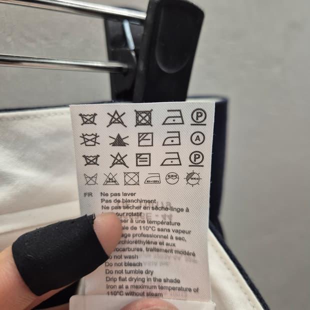 산드로 네이비 슬랙스 36 7