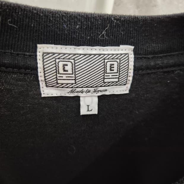 CAV EMPT 블랙 그래픽 반팔 티셔츠 L 6