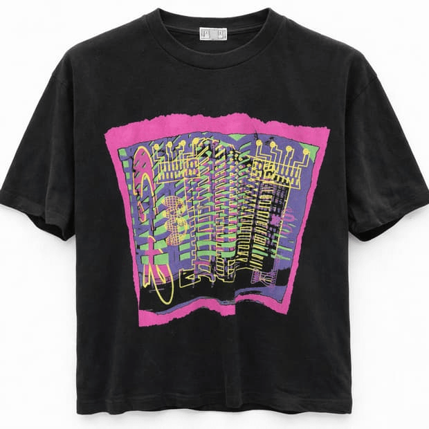 CAV EMPT 블랙 그래픽 반팔 티셔츠 L 2
