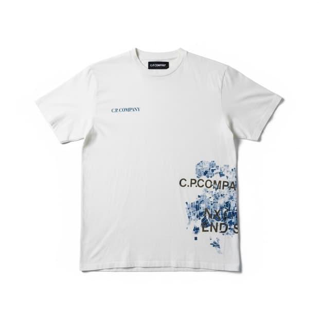 C.P. COMPANY 화이트 반팔티 XL 2