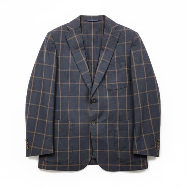 란스미어 LANS MERE 체크 자켓 (Made in Italy) 100 2