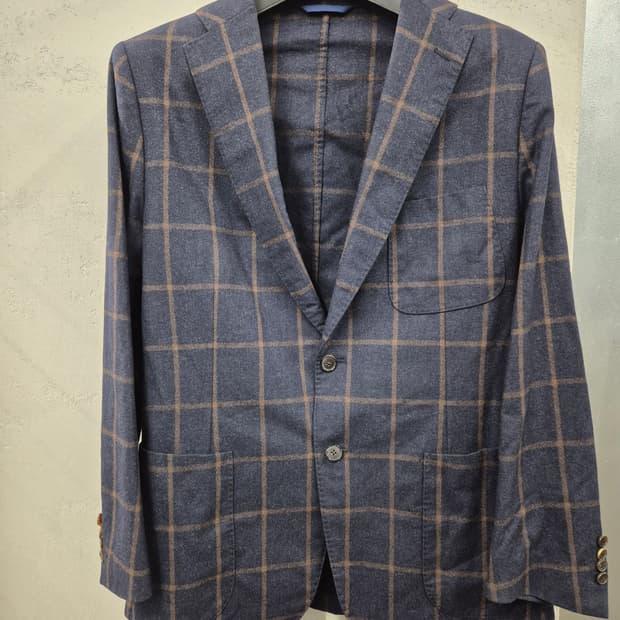 란스미어 LANS MERE 체크 자켓 (Made in Italy) 100 3