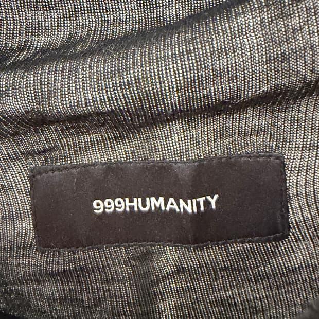 999HUMANITY 블랙 시스루 터틀넥 4
