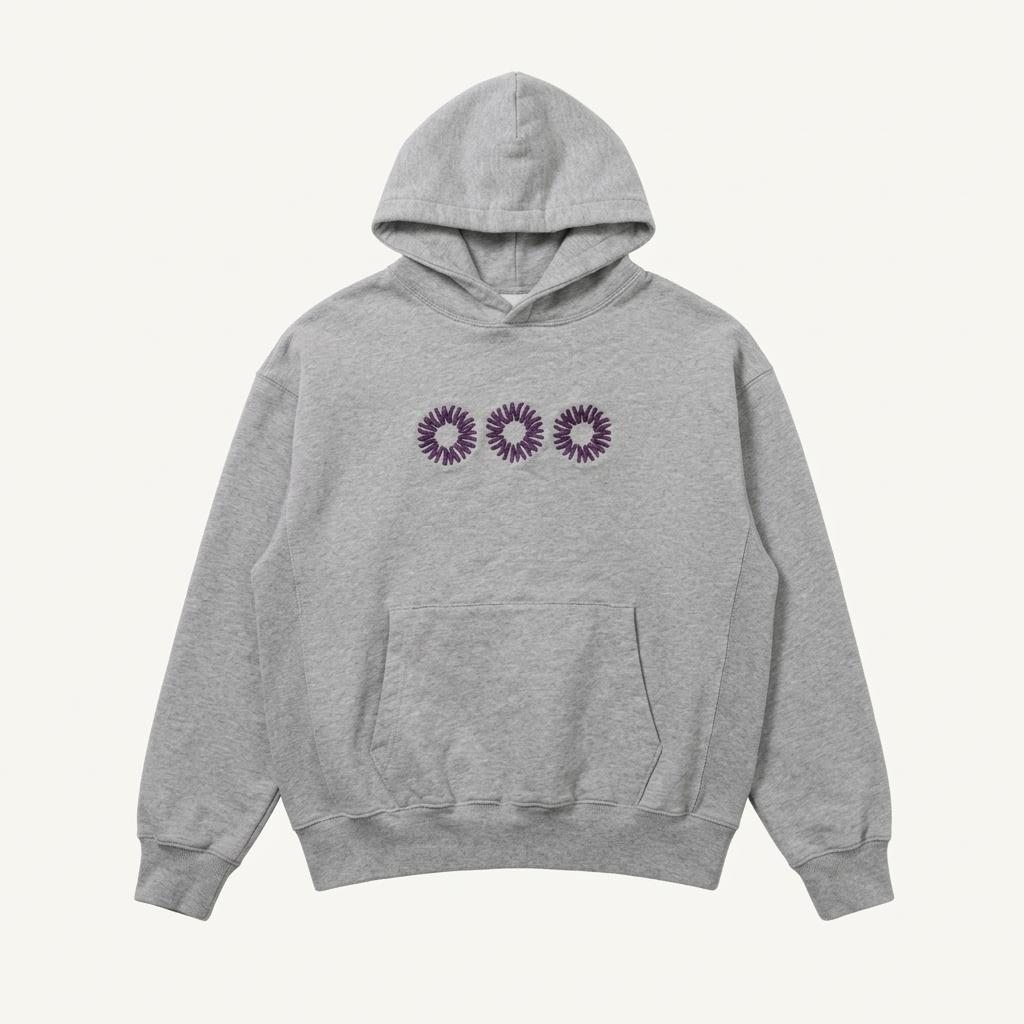 999휴머니티 그레이 후드티 스몰 1