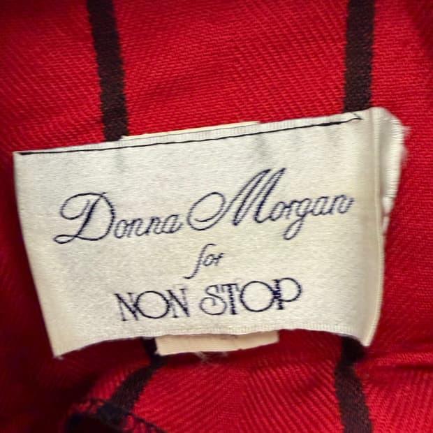 Donna Morgan for NON STOP 레드 스트라이프 자켓 5/ 4