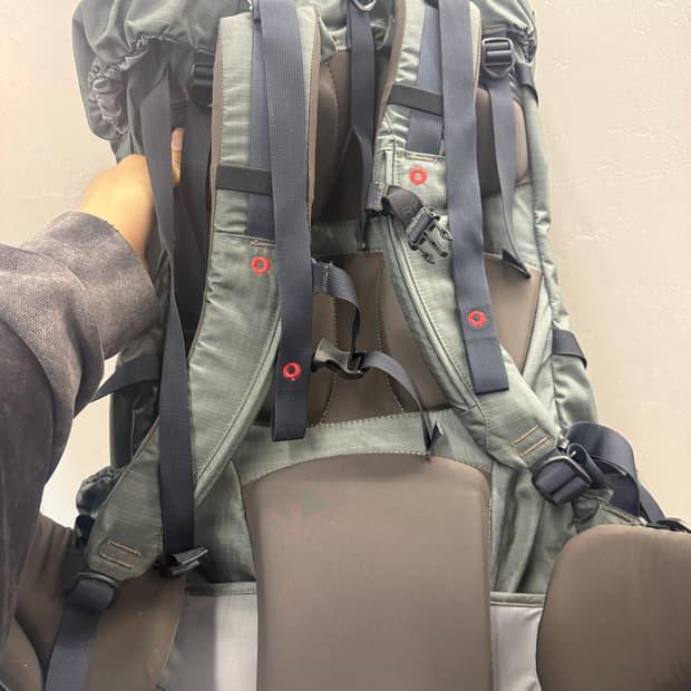 몽벨 제로포인트 SUPER EXPEDITION 90L 배낭 6