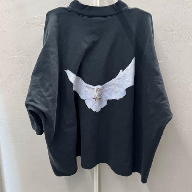 YZY GAP Dove Crop Tee 블랙 L 11